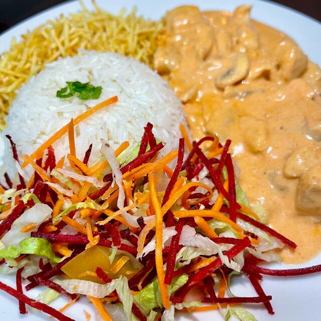 Strogonoff de frango