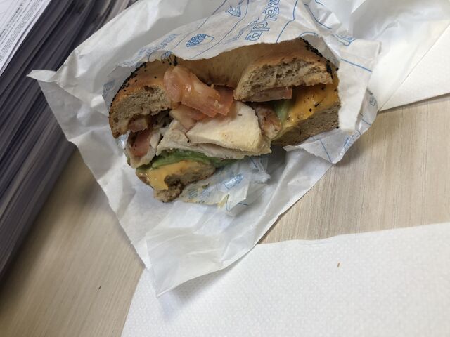 Bagel Good Chicken pain pavot