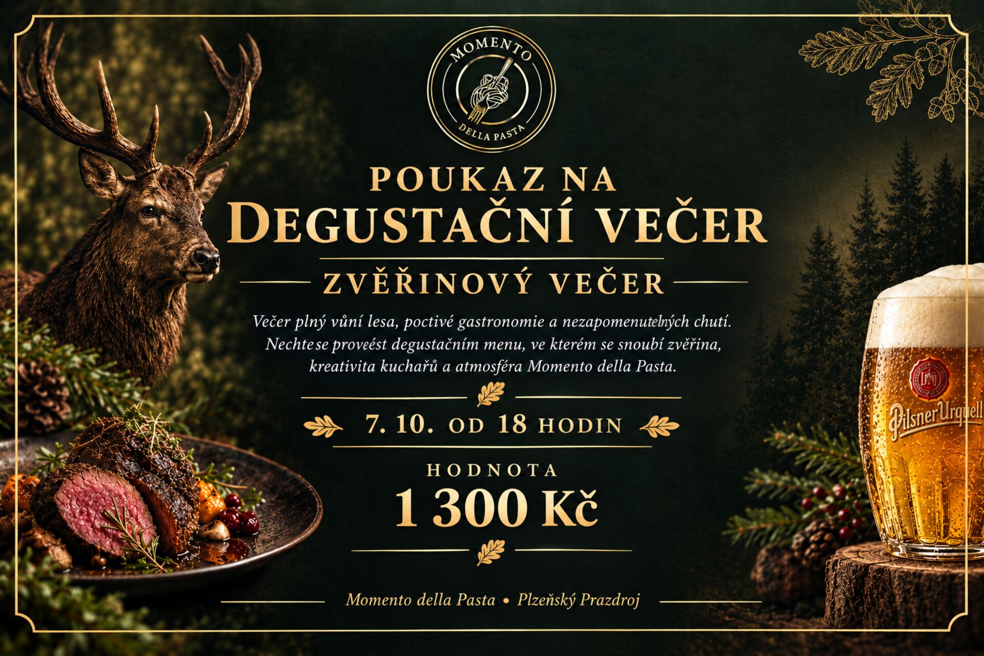 Degustační večer - 7.10. od 18 hodin