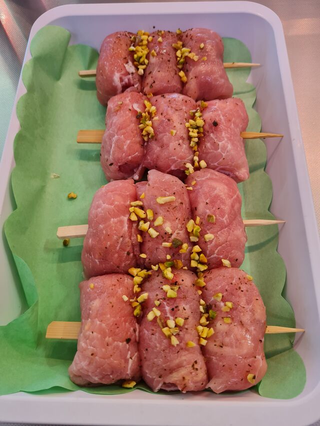 Involtini al pistacchio 