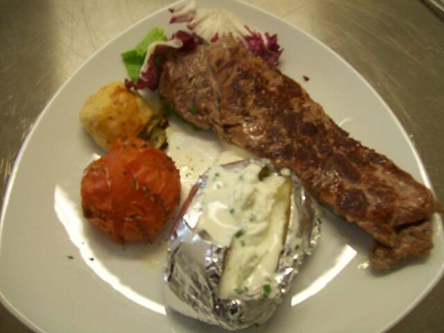 Entrecôte grillé viande françaises