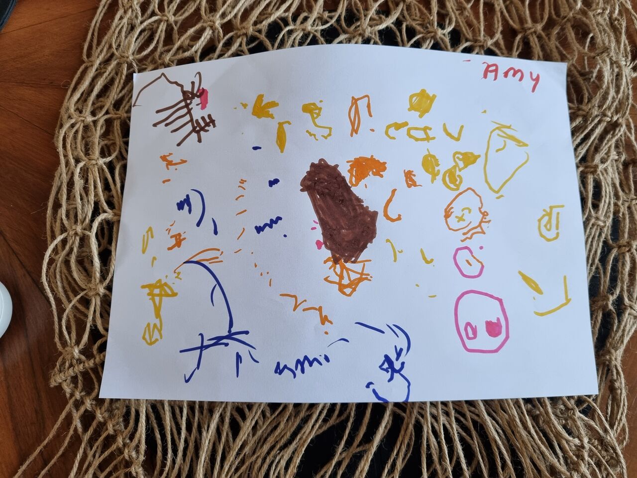 Le sublime dessin de la princesse Amy !
Encore Joyeux Anniversaire Princesse.