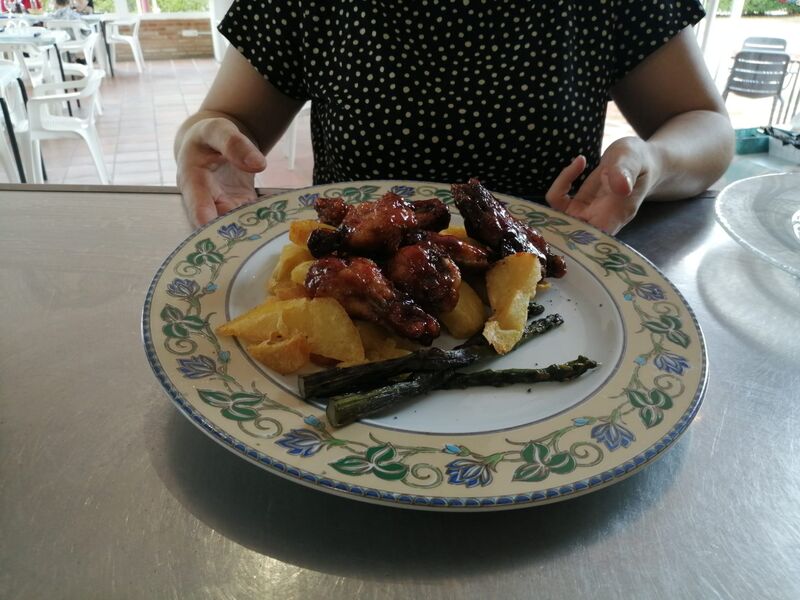 Alitas BBQ del menú