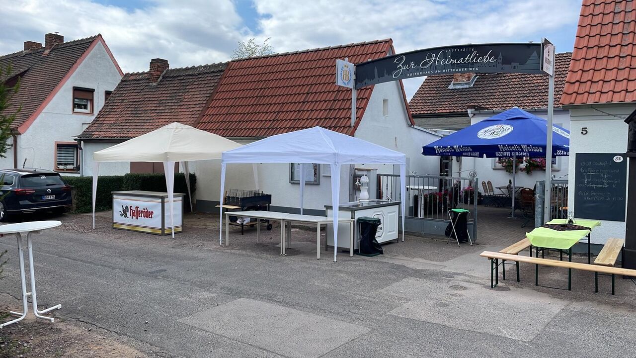 Aufbau Siedlerfest 2022