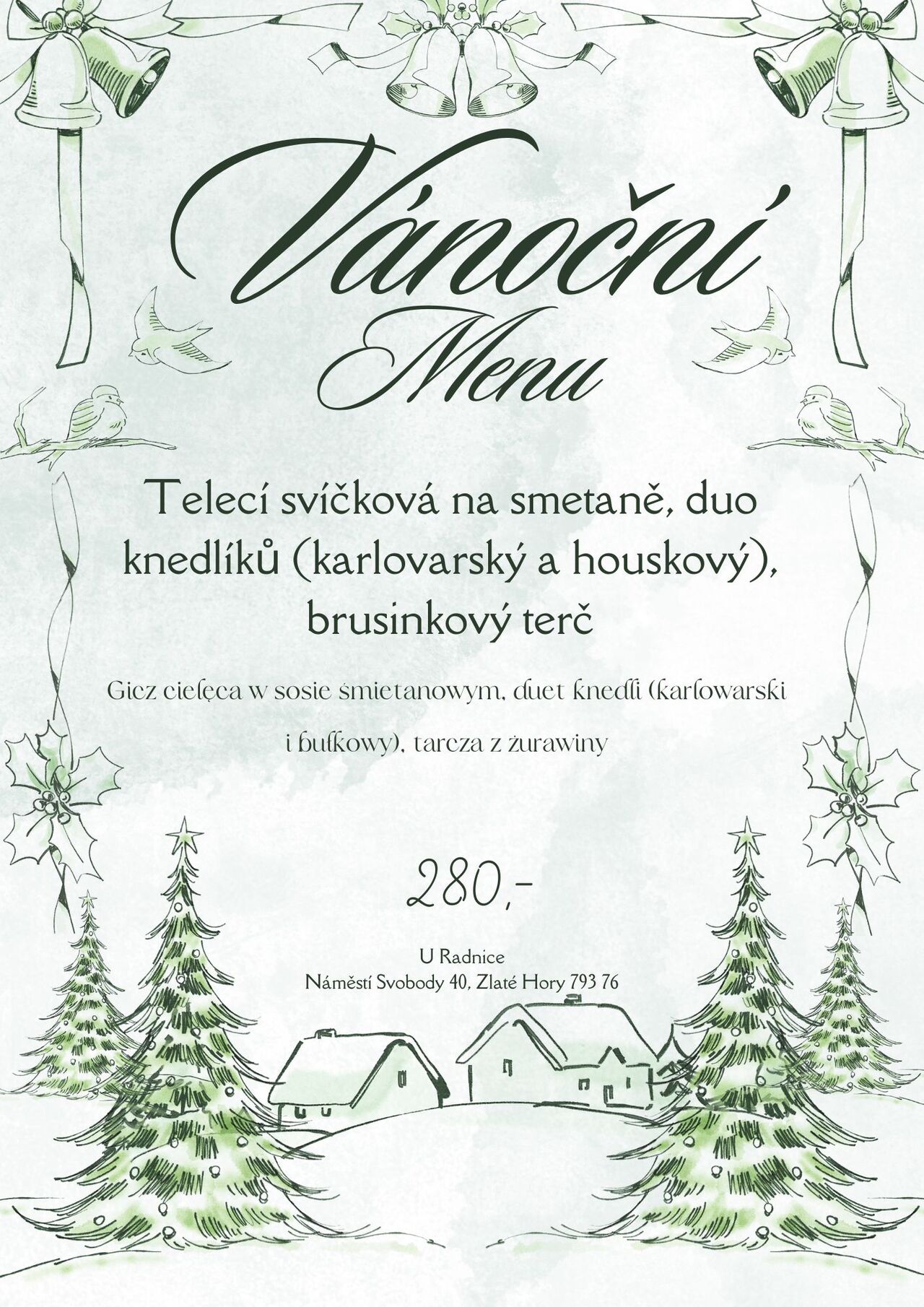 Vánoční menu