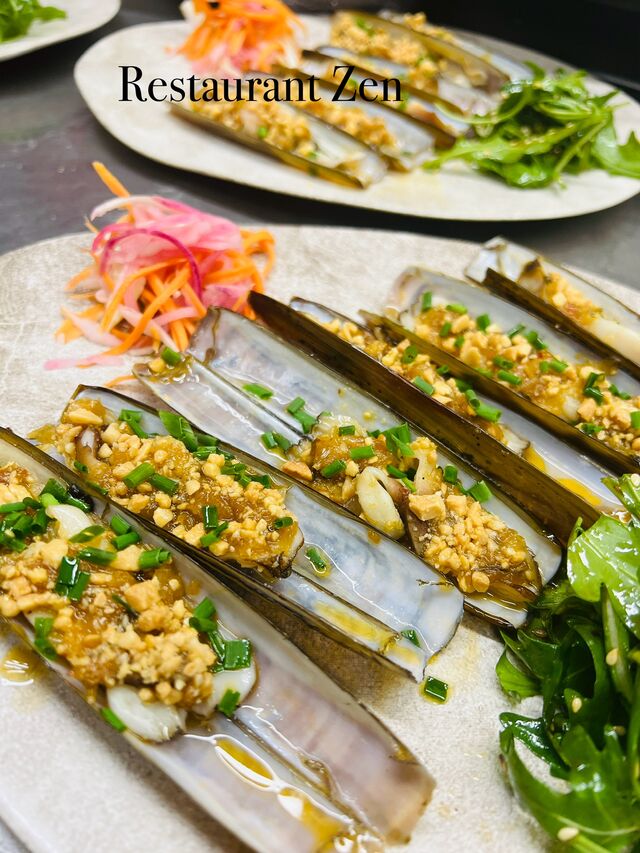 Couteaux à l'asiatique