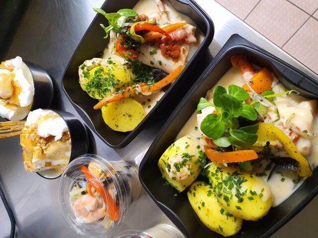 Dos de cabillaud et sa mouclade 10.50 €