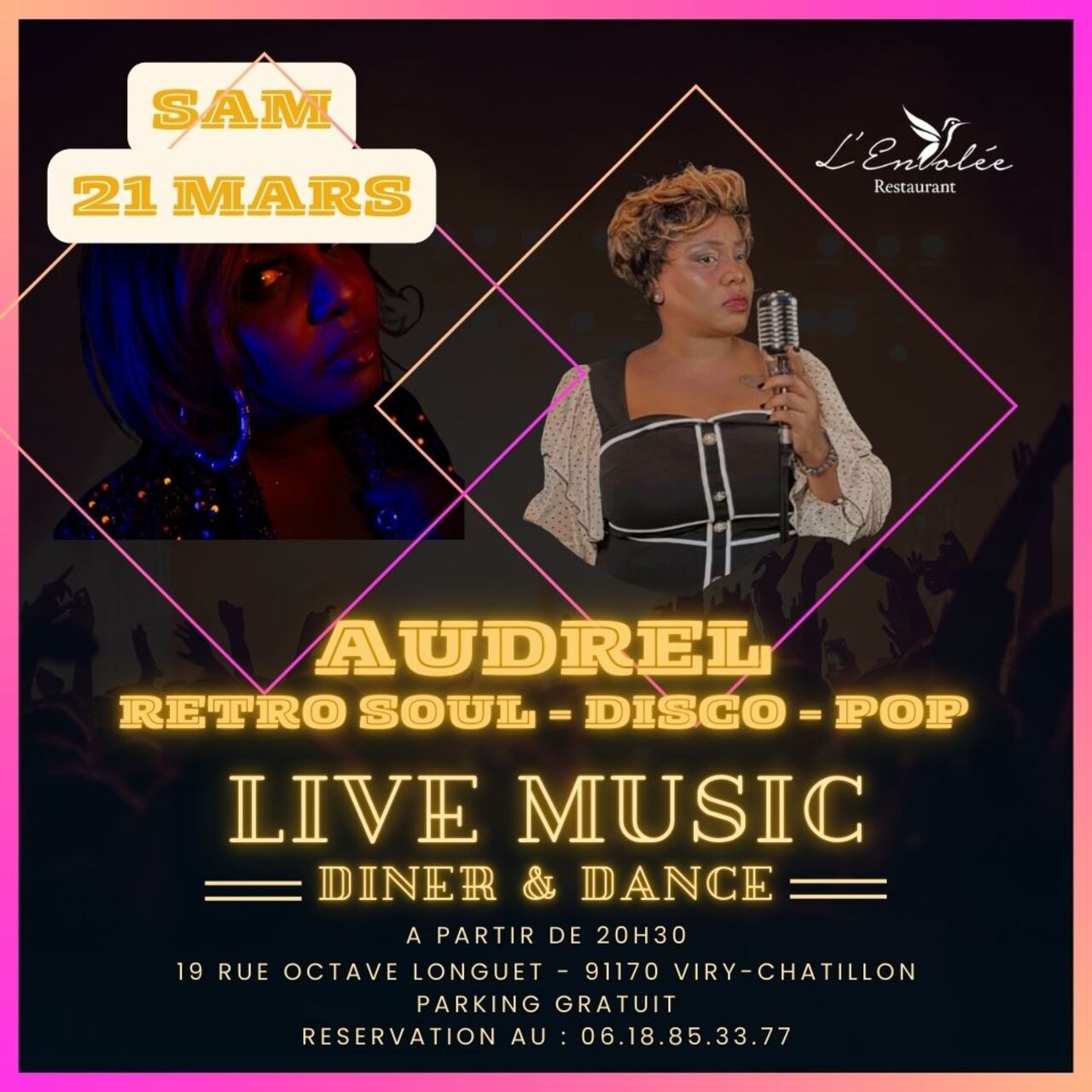 Samedi 21 Mars - Soirée musicale