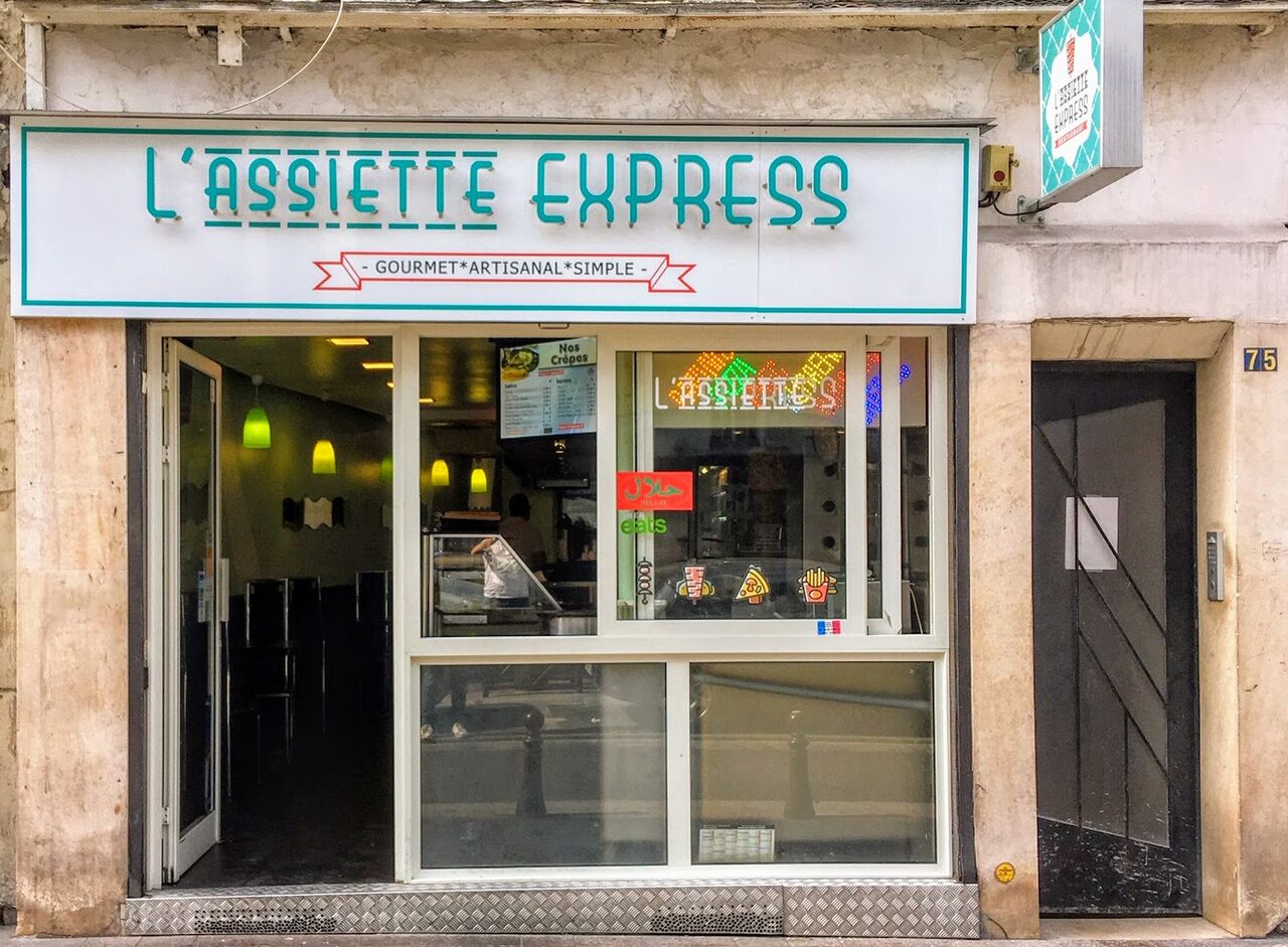 Façade du restaurant