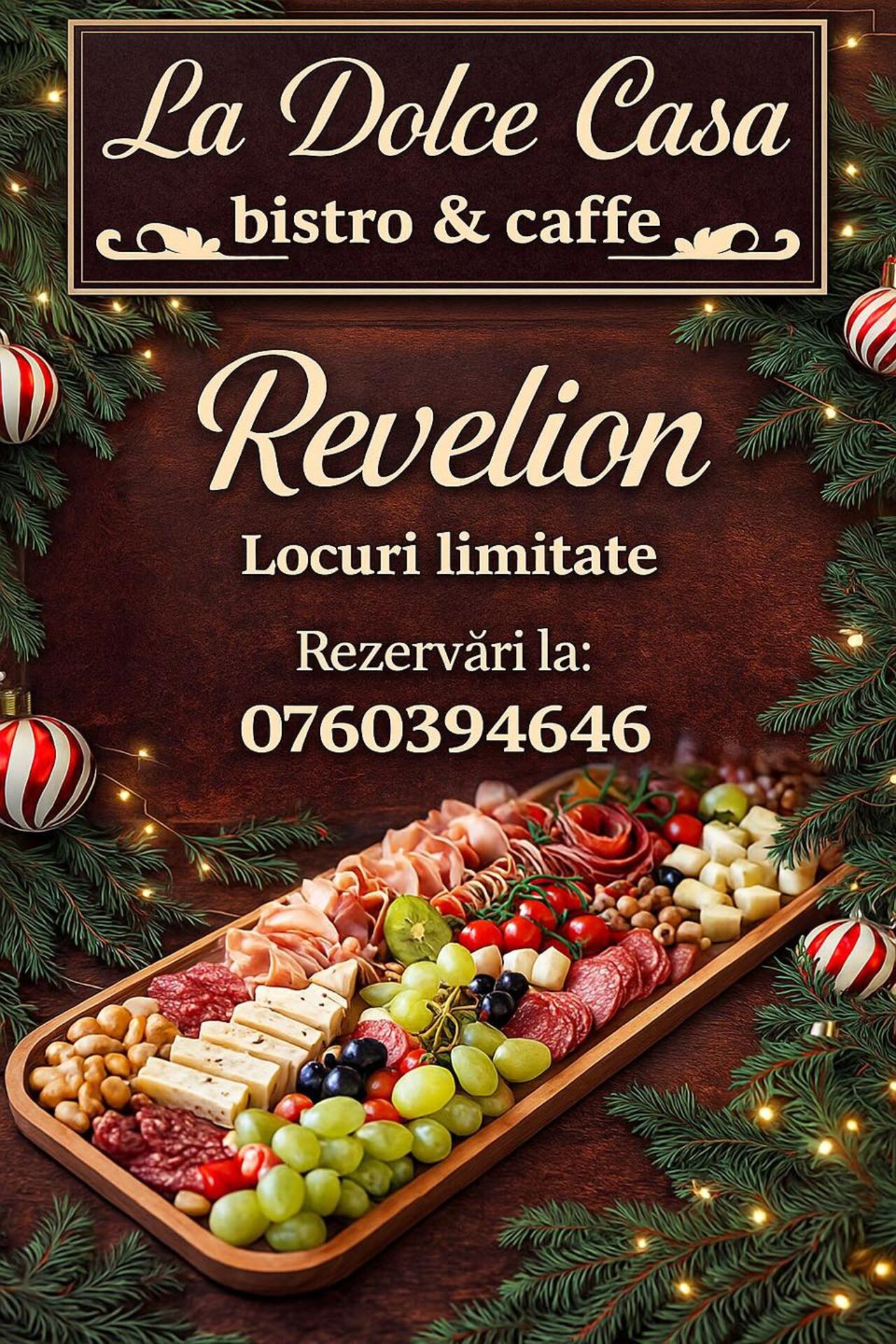 🎆Revelion 2025 -2026 la Restaurant Dolce Casa 🎆