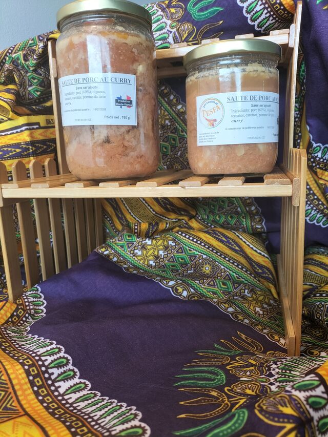 Sauté de porc au curry