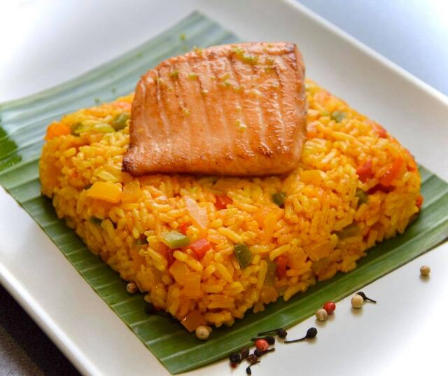 Le Saumon Accompagné de son Riz Safrané
10,00 €