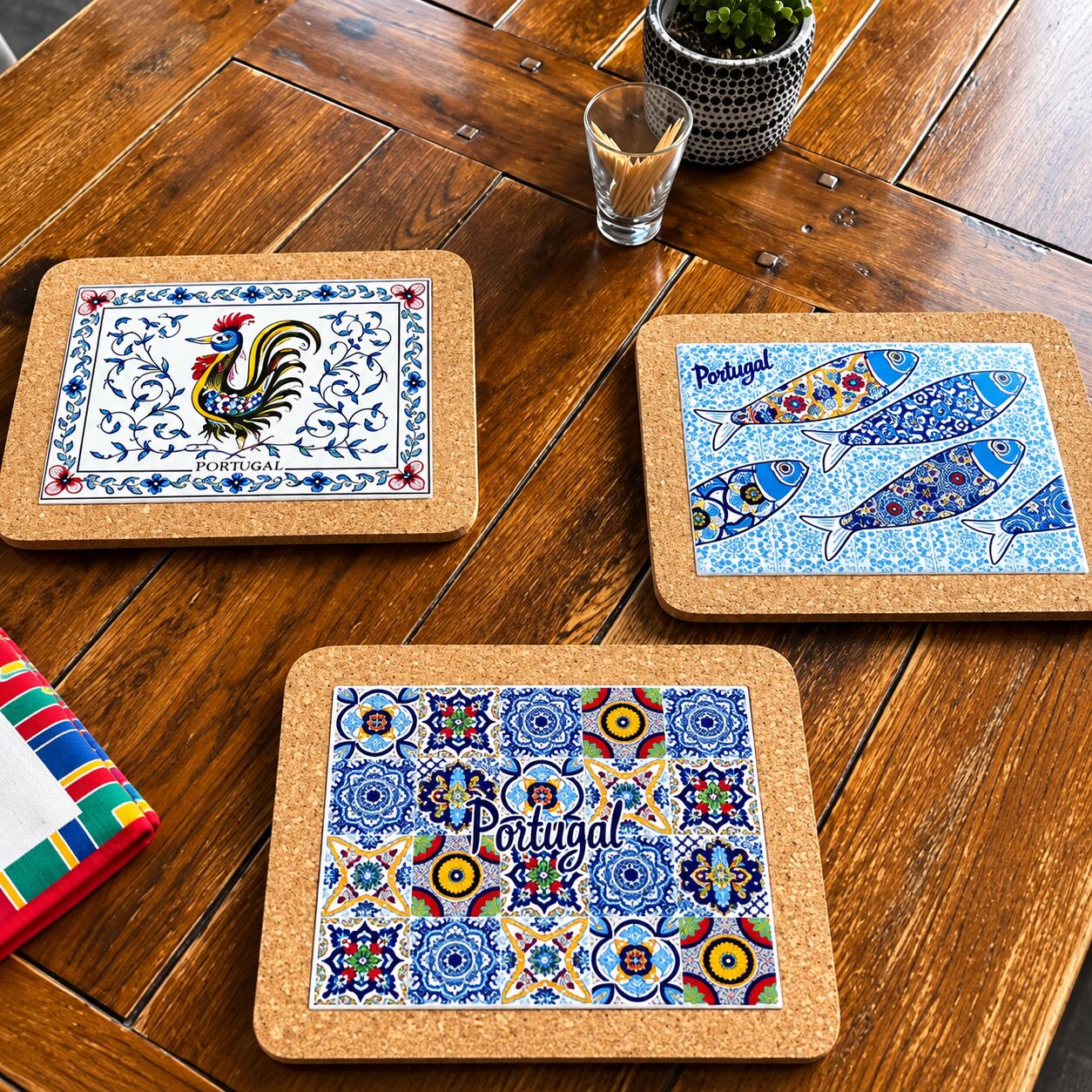 Portuguese Cork Trivets