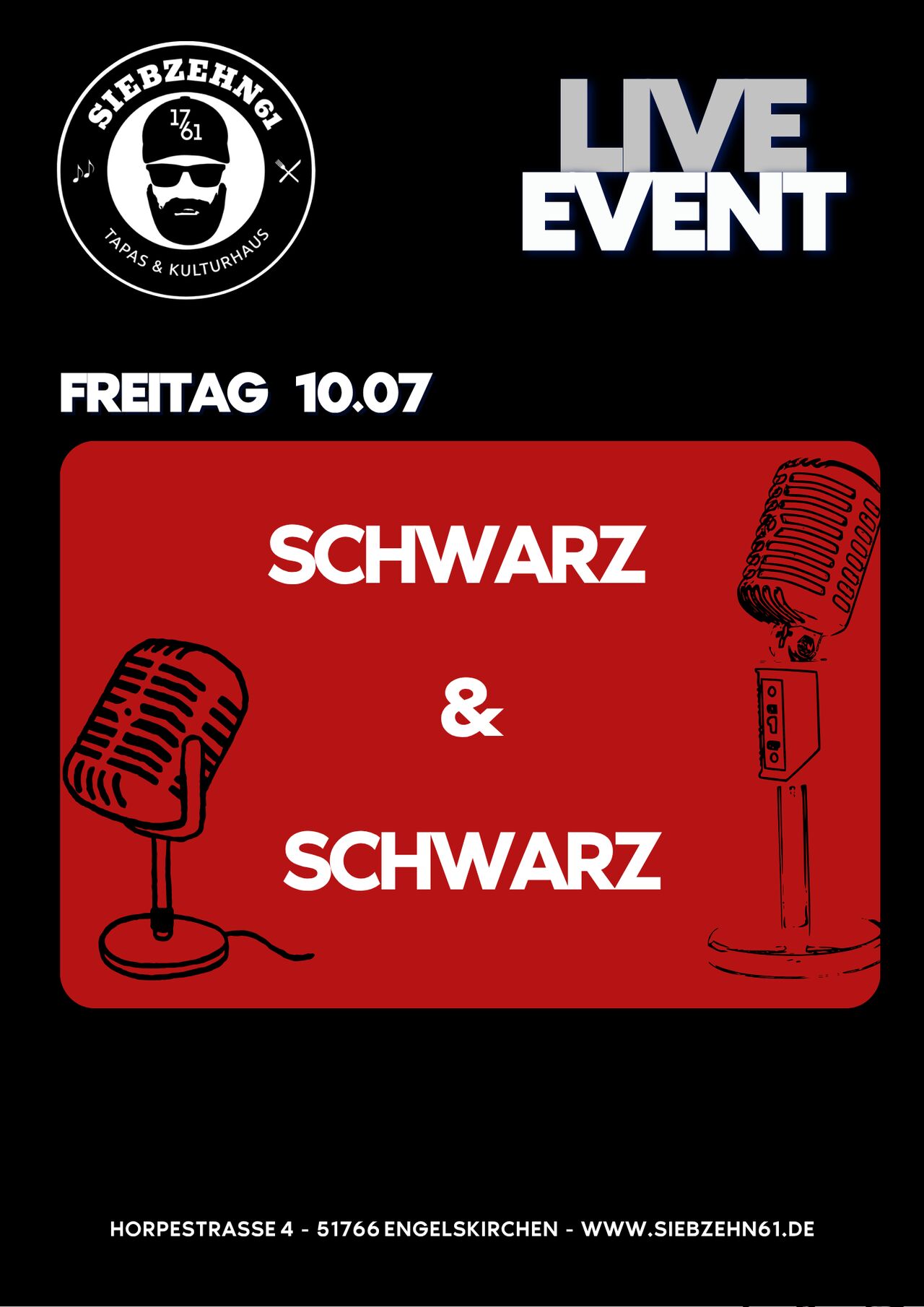 Fr. 10. Juli Schwarz & Schwarz