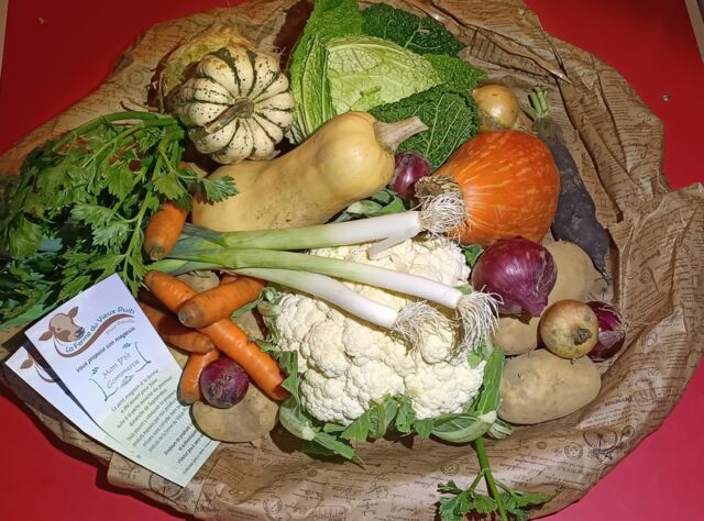 Potager de Saint Jean, disponible selon la saison