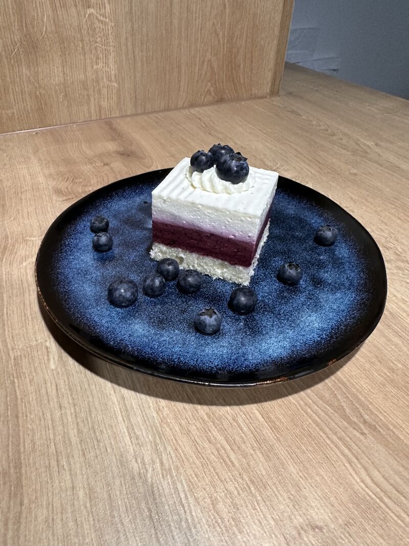 Ciasto jogurtowe borówka/wanilia