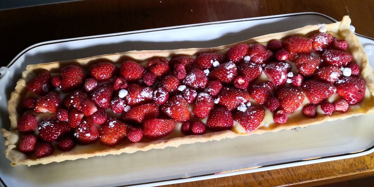 Tarte aux fraises de Nadine 