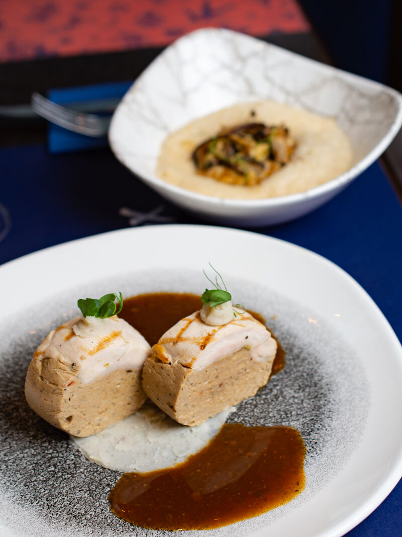 Volailles et risotto 