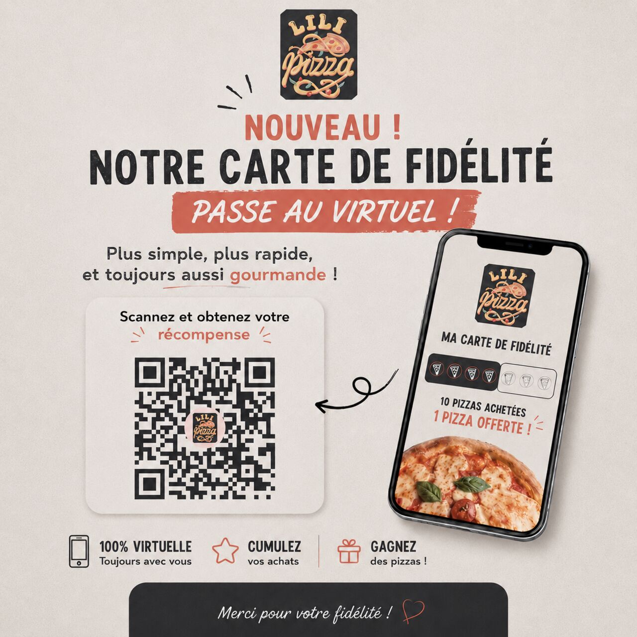 NOUVEAU CHEZ LILI PIZZA