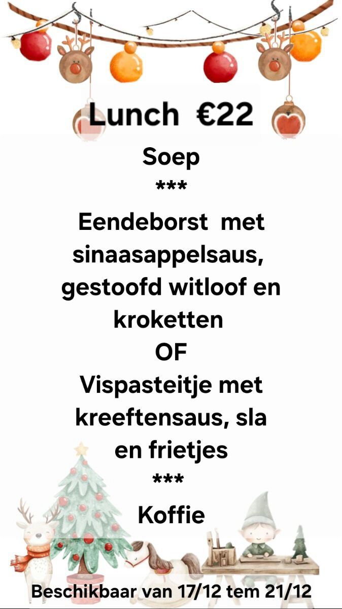 Lunch week 17 december