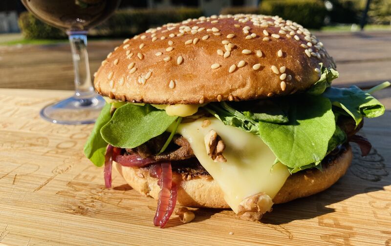 Raclette burger