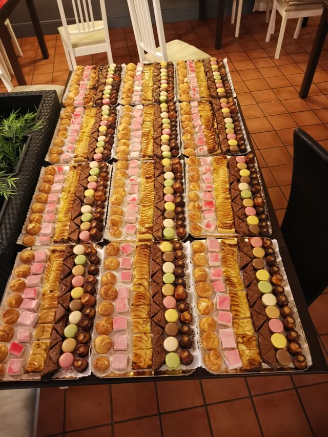 Assortiment de lunchs sucrés 