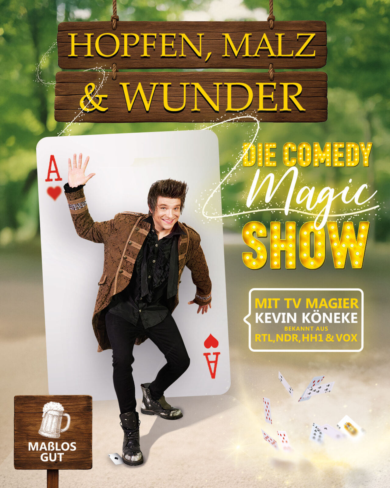 05.07.2026 Hopfen, Malz & Wunder - Die Comedy Magie Show