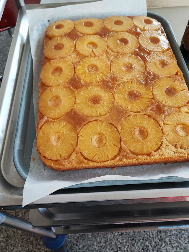 Gâteau à l'ananas 
