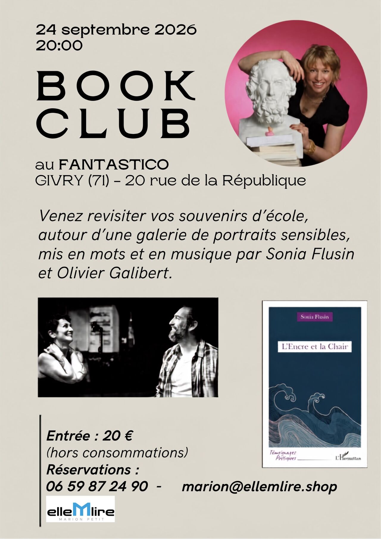 Reprise Bookclubs 26/27 Elle M Lire le 24.09.26