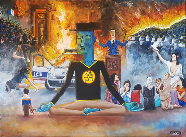 Le Gorille expose différents Artistes tout au long de l'année.