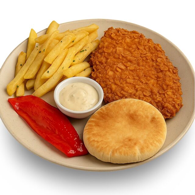 Șnițel Corn Flakes