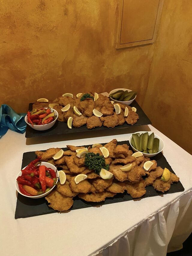 Kuřecí a vepřové řízečky 