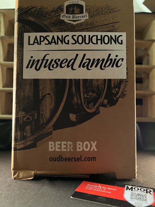 Oud Beersel Beer Box Lapsang Souchong infused Lambic