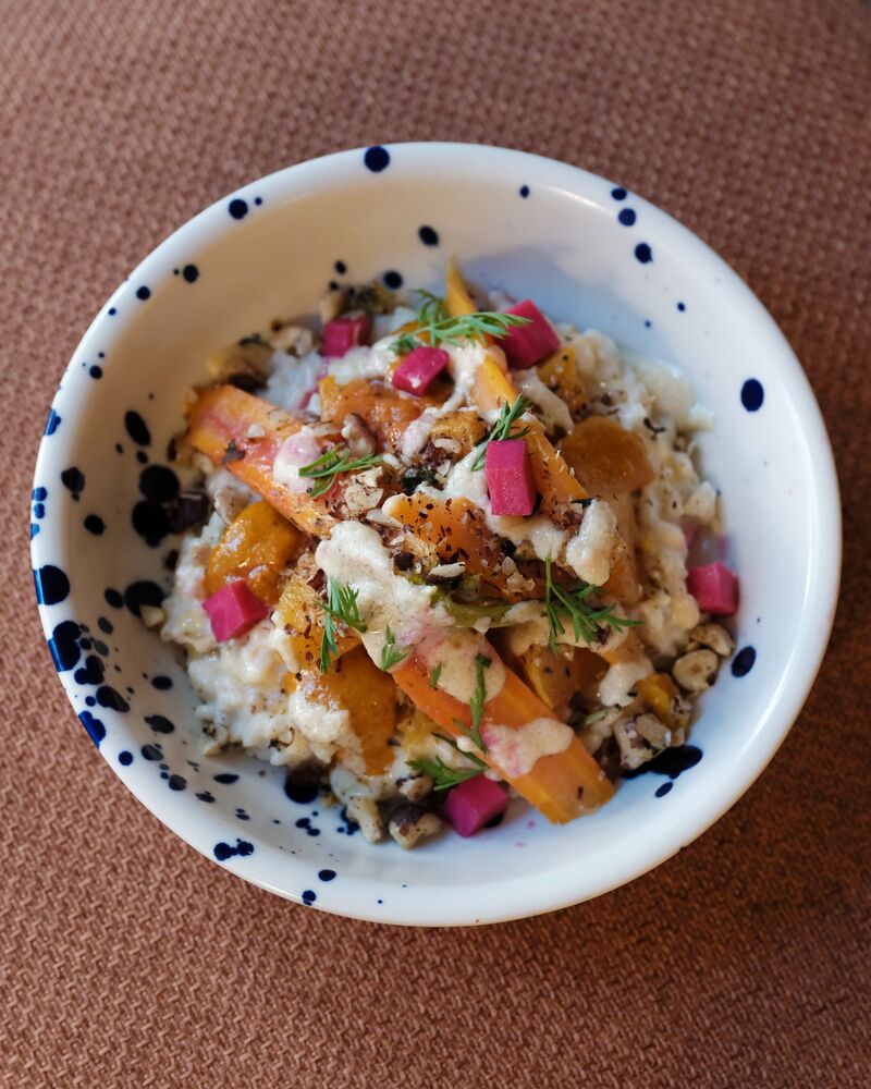 Risotto poivre et pecorino