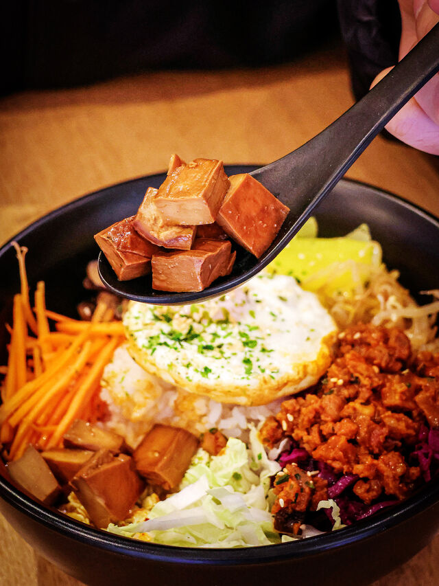 Bibimbap Tofu parfumé 