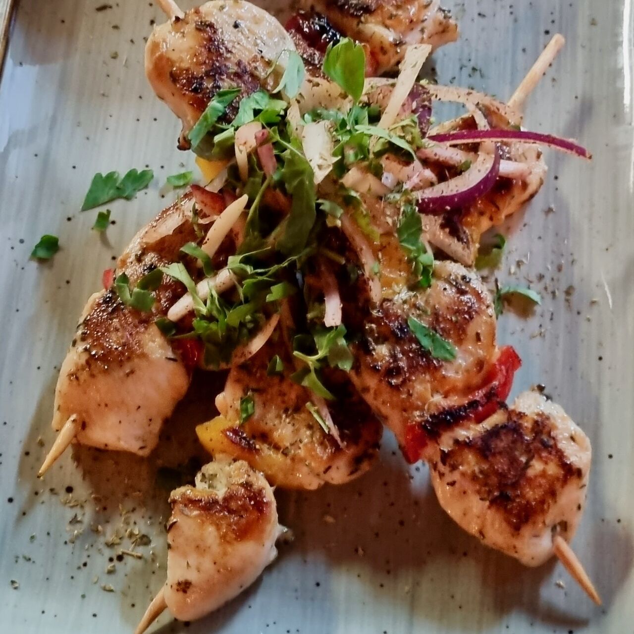 Hähnchensouvlaki