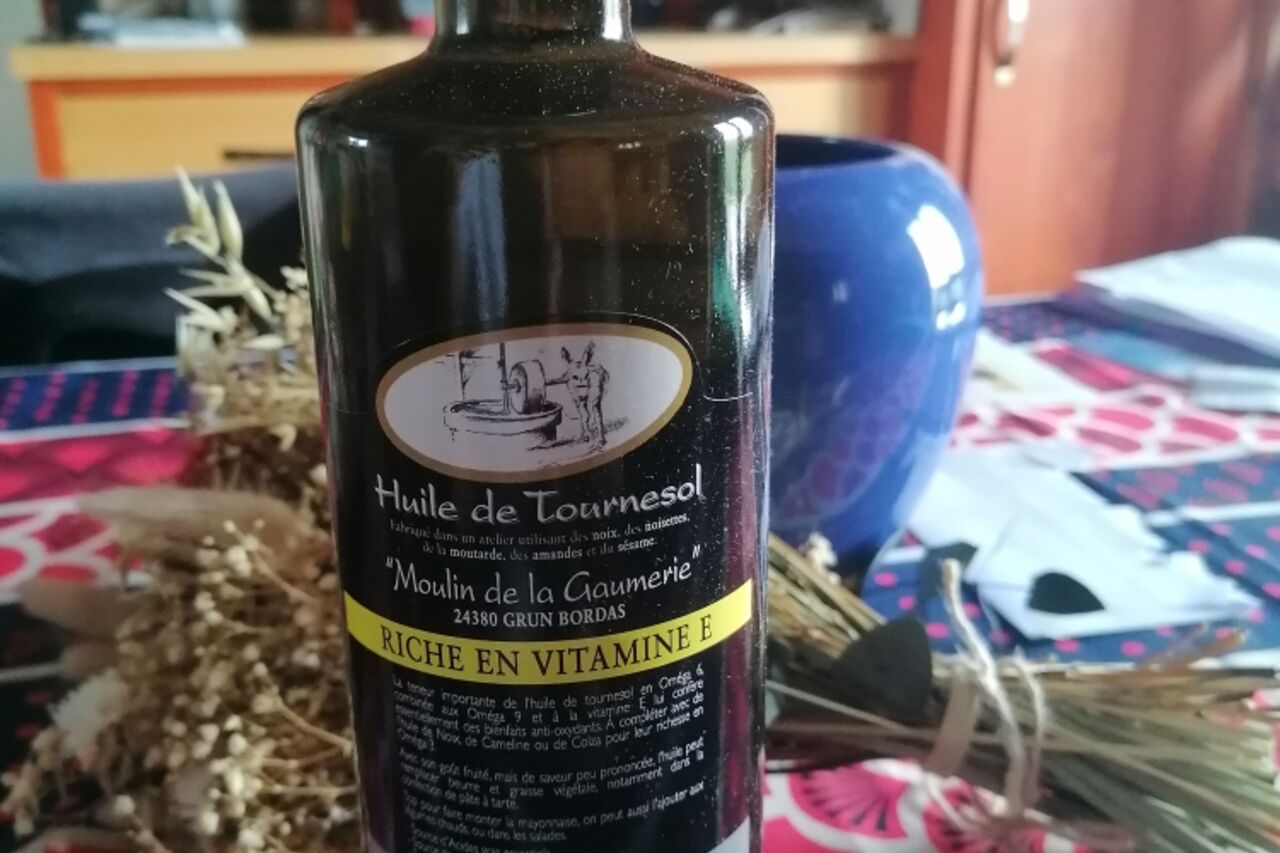 Huile de Tournesols - Première pression à froid (1 L)