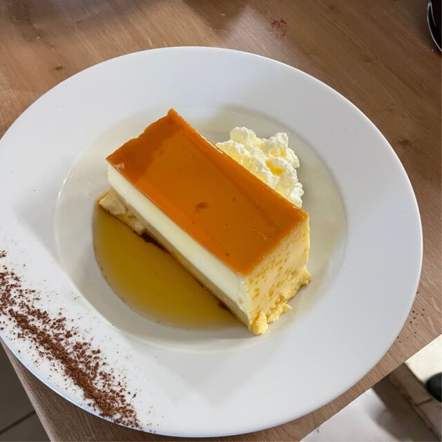 Notre crème caramel maison