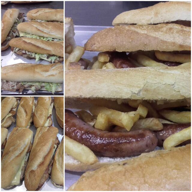 Catering bocadillos varios