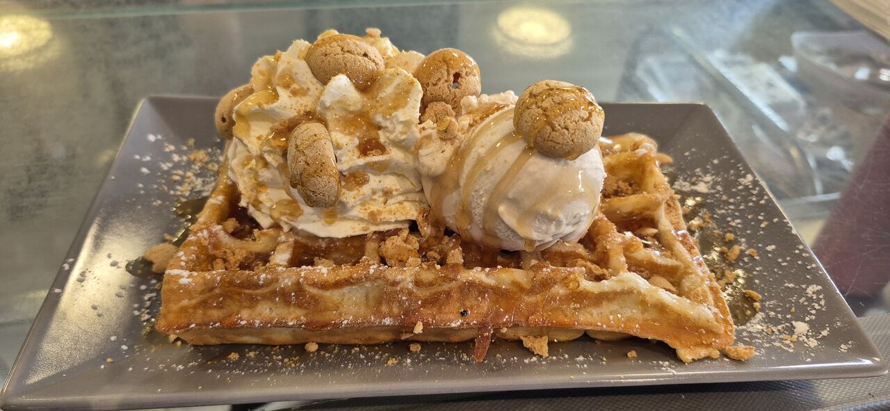 Waffel amareto 