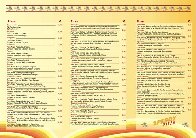 Listino Prezzi (est)