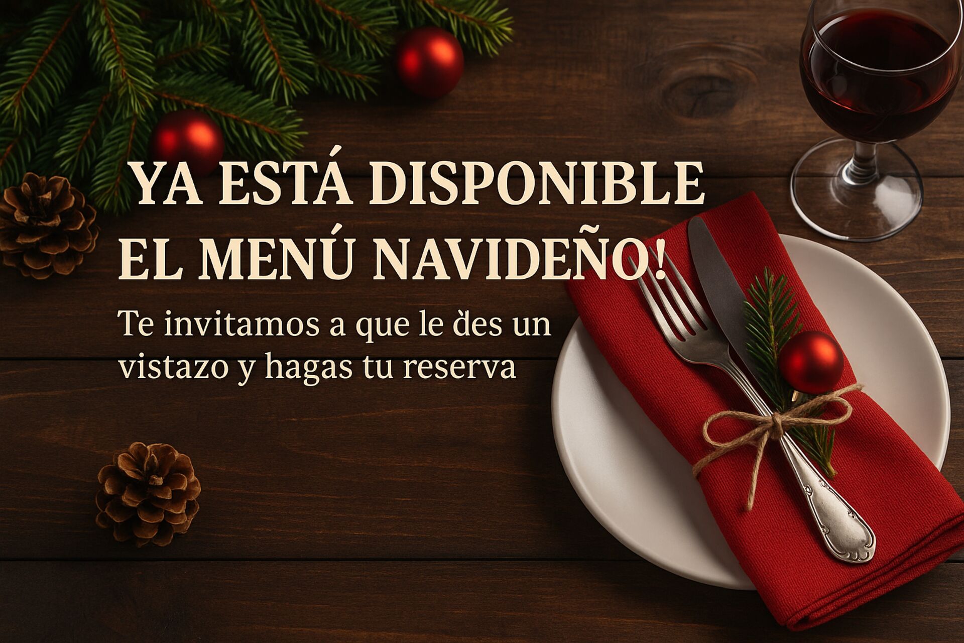 Menú Navideño