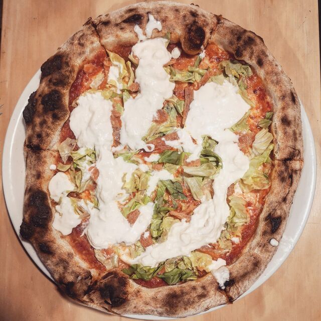 IMPASTO VERACE - Stracciatella, salmone, lattughino