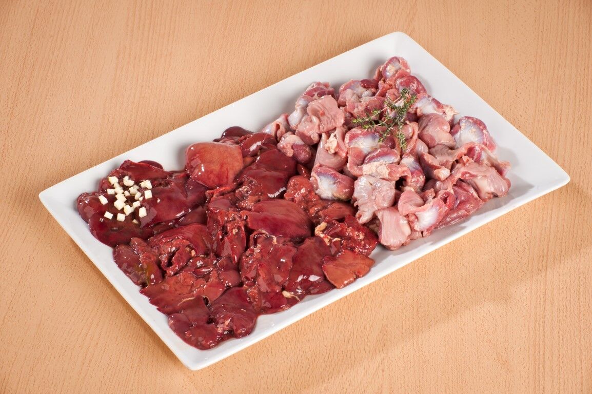 Foie gésier de volaille 5.50 € / kg