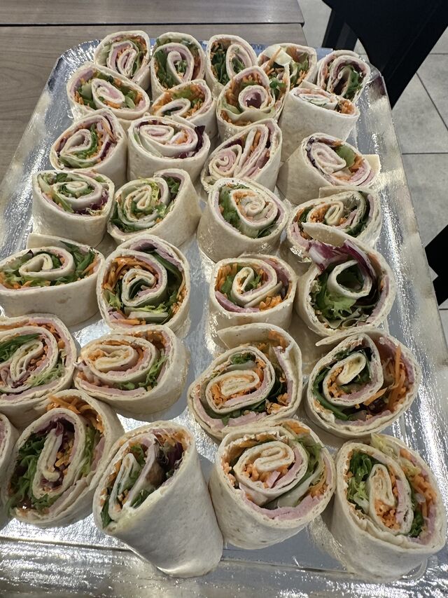 Wraps jambon ou saumon 
