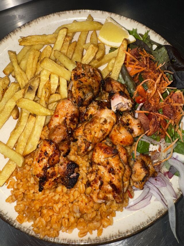 ASSIETTE BROCHETTE DE POULET
