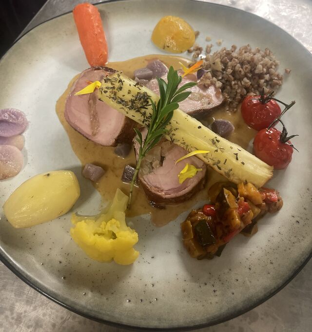 Filet mignon de porc à la Normande 