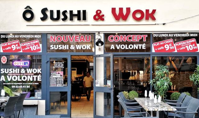 Ô SUSHI & WOK, 131 boulevard de la République, 83000 Toulon.
Tel 09 53 65 41 84 