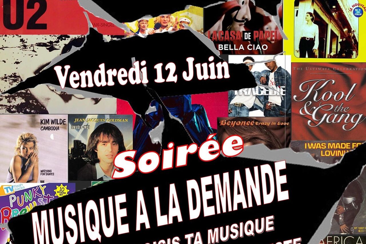 Vendredi dès 18h30 la Cendrée vous propose une soirée Musique à la Demande !