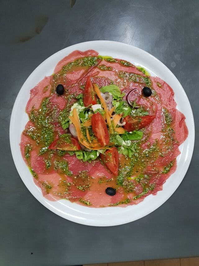 Carpaccio de boeuf